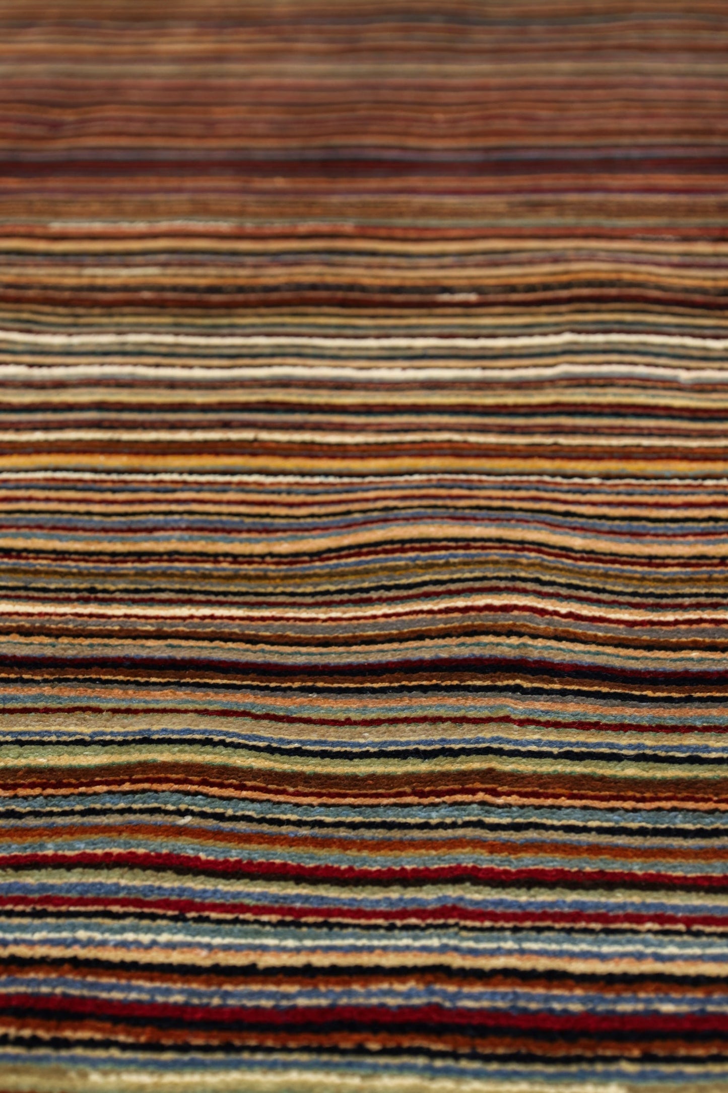 Abrash Handwoven Tribal Rug, J79612