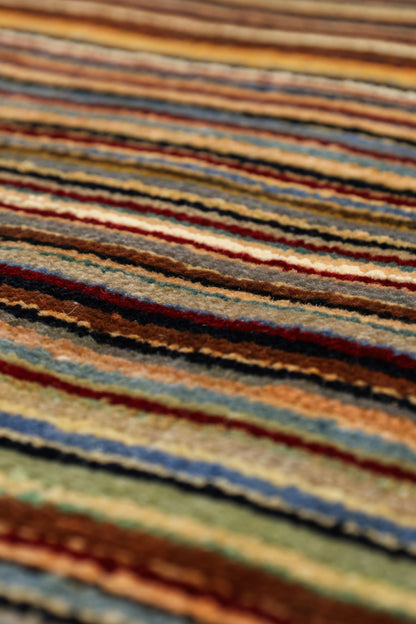 Abrash Handwoven Tribal Rug, J79612