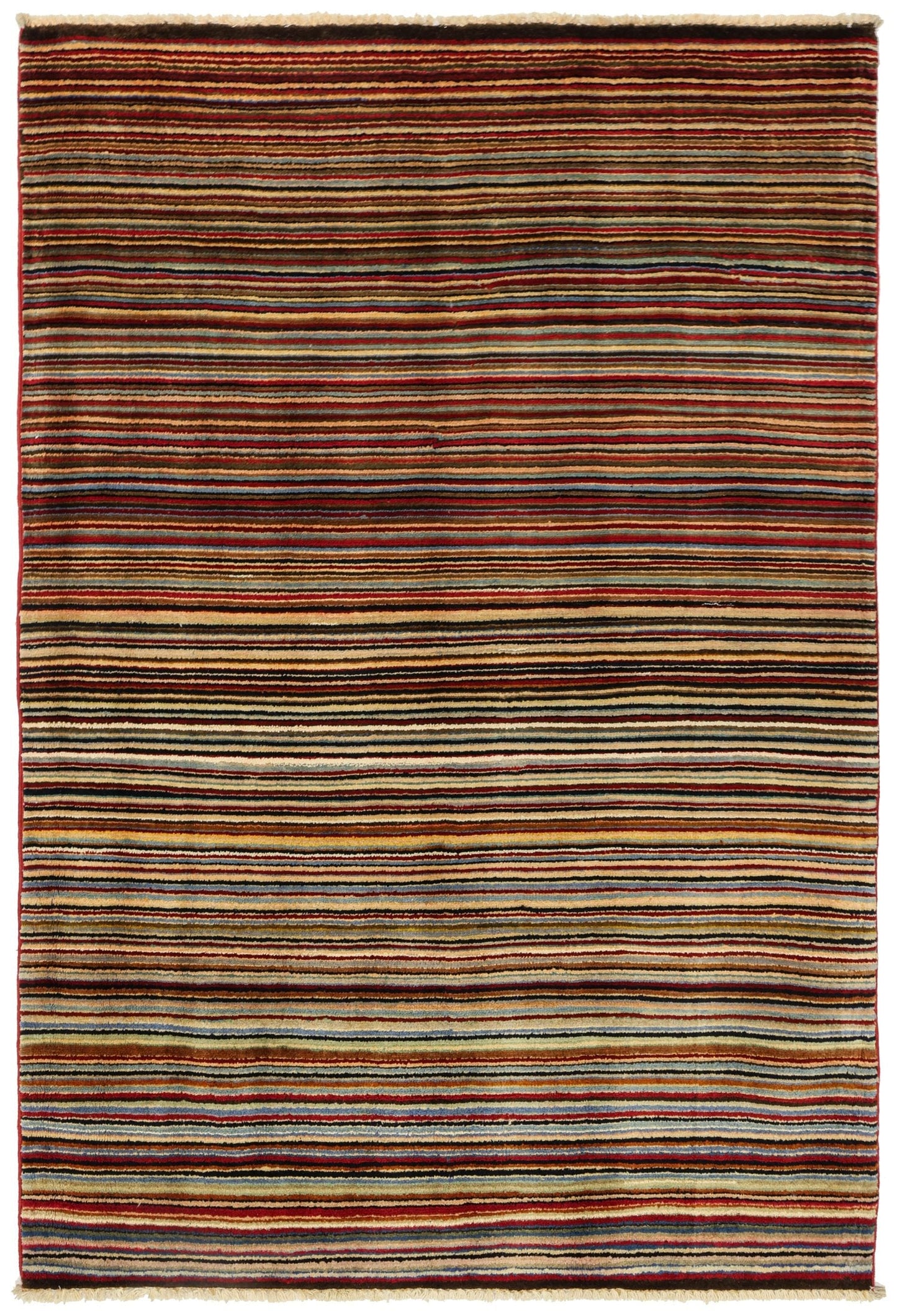Abrash Handwoven Tribal Rug