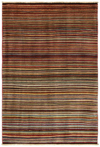 Abrash Handwoven Tribal Rug