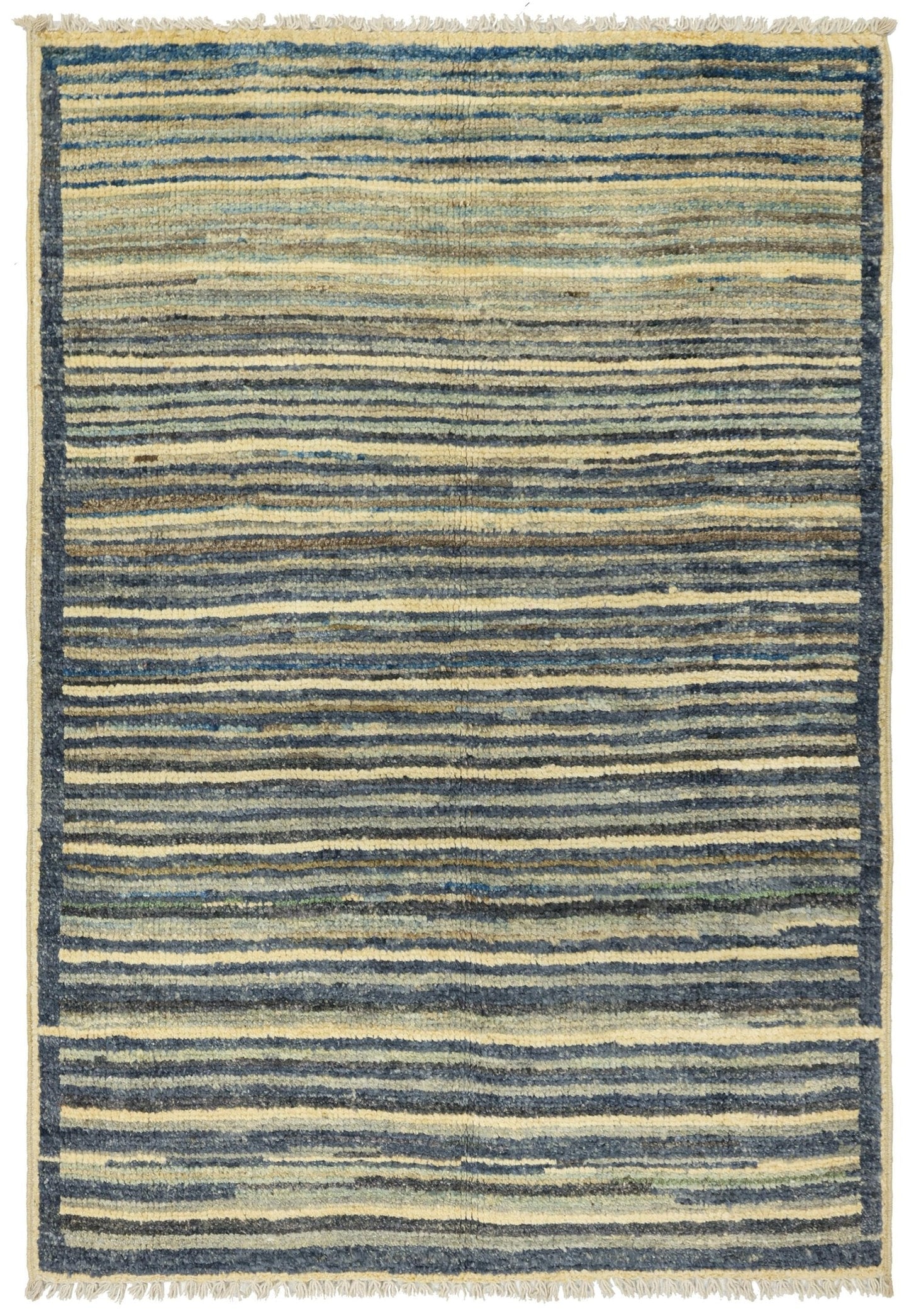 Abrash Handwoven Tribal Rug
