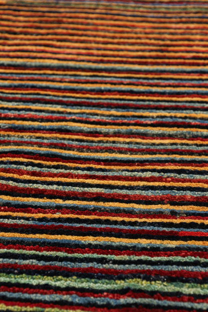 Abrash Handwoven Tribal Rug, J79616