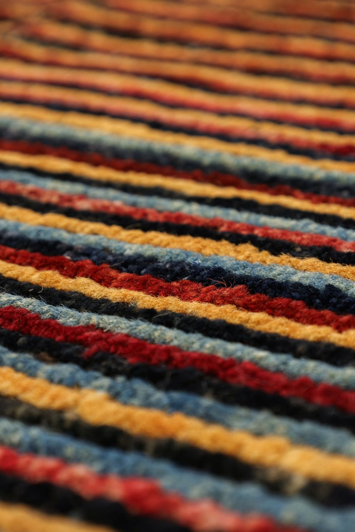 Abrash Handwoven Tribal Rug, J79616