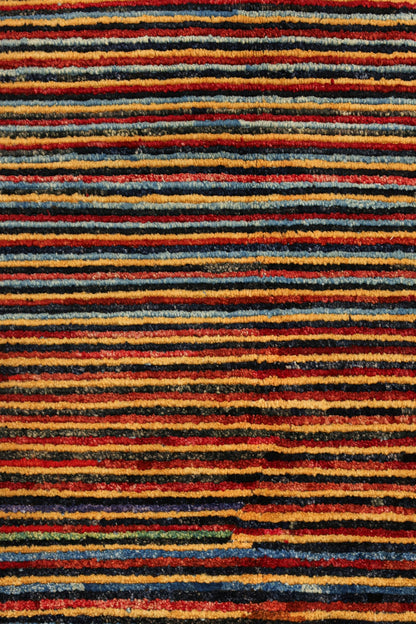 Abrash Handwoven Tribal Rug, J79616