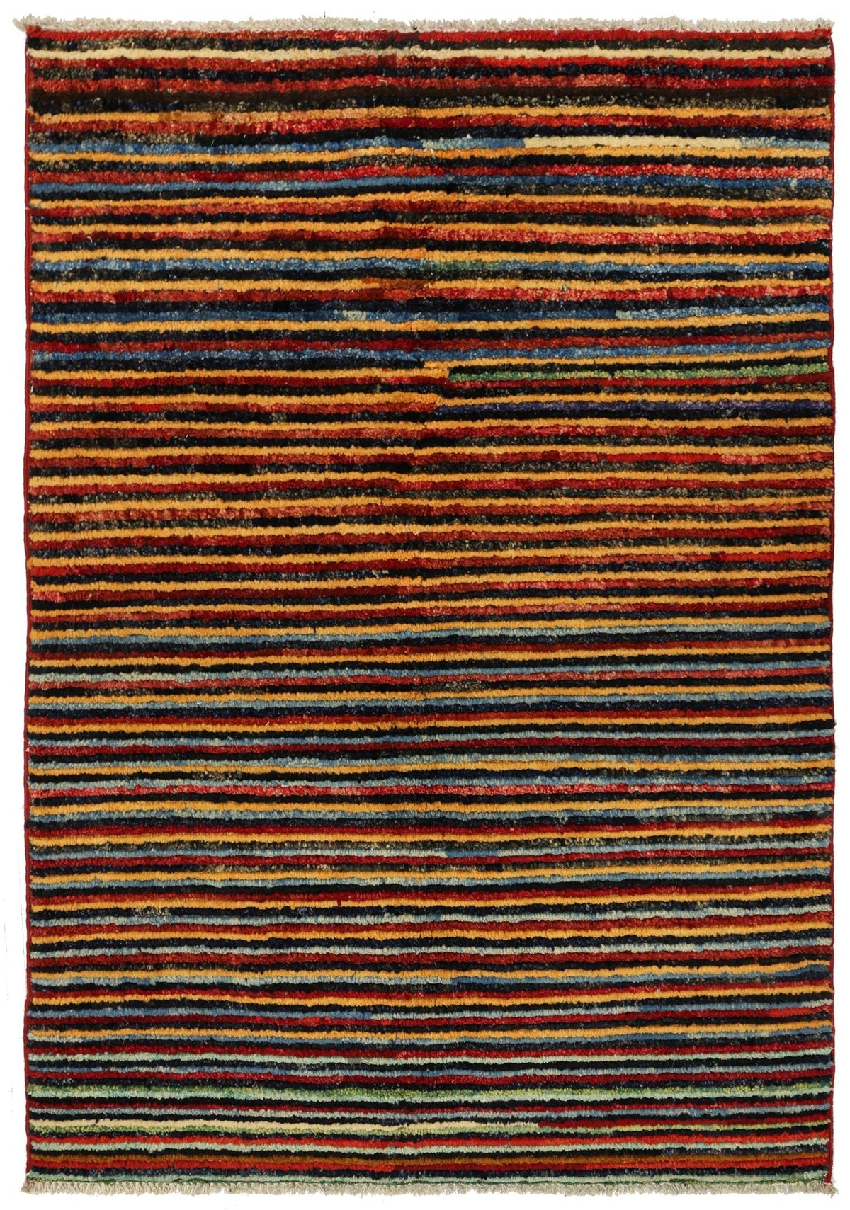Abrash Handwoven Tribal Rug