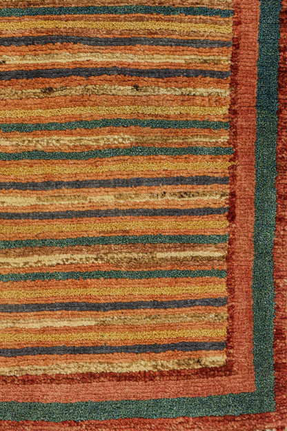 Abrash Handwoven Tribal Rug, J79617