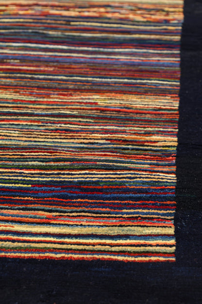 Abrash Handwoven Tribal Rug, J79620