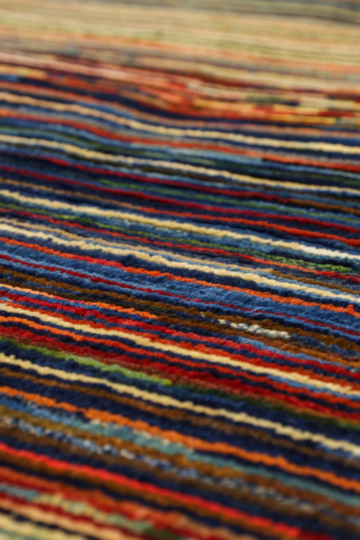 Abrash Handwoven Tribal Rug, J79620