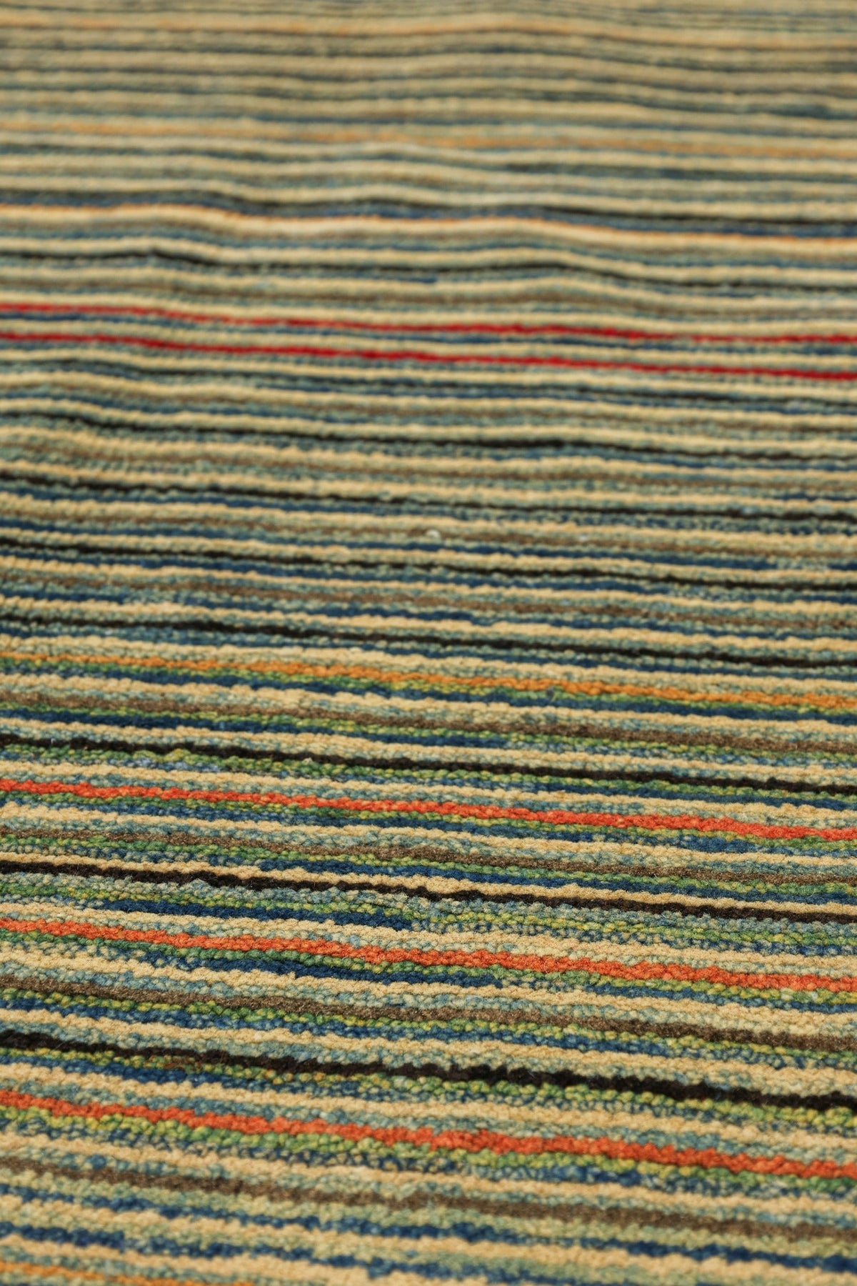 Abrash Handwoven Tribal Rug, J79621