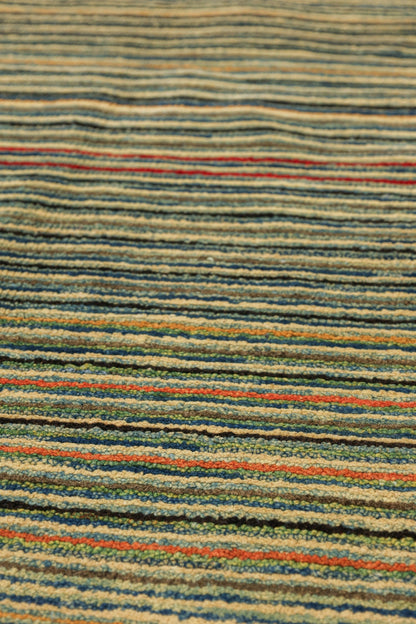 Abrash Handwoven Tribal Rug, J79621
