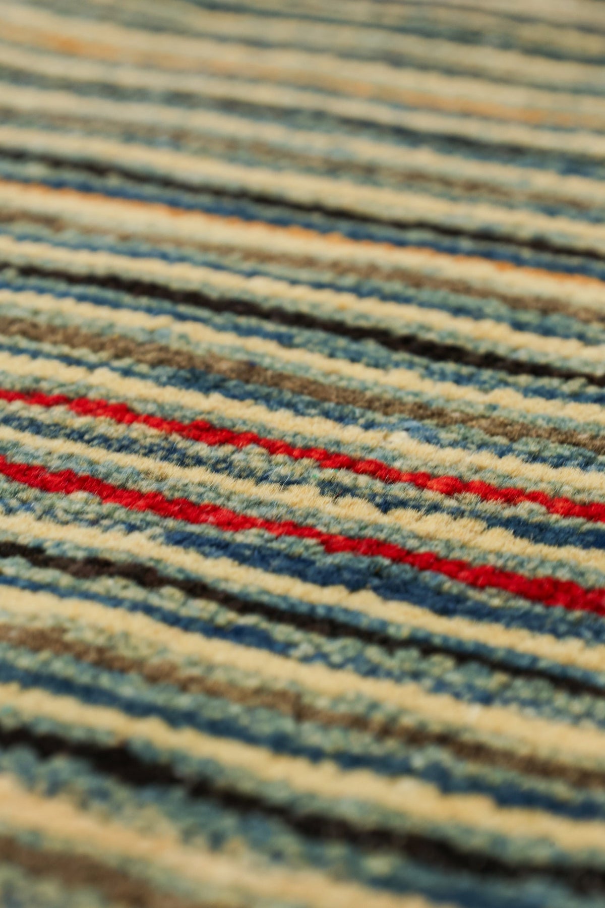 Abrash Handwoven Tribal Rug, J79621