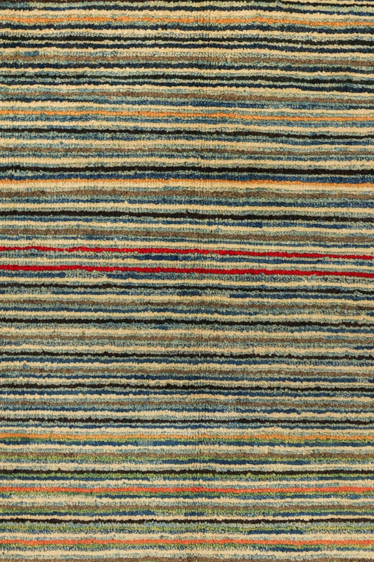 Abrash Handwoven Tribal Rug, J79621