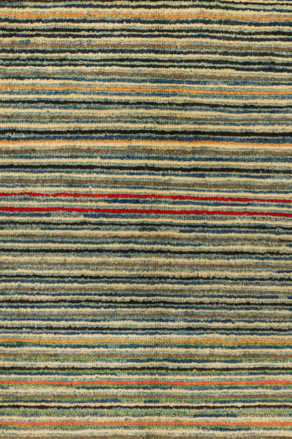 Abrash Handwoven Tribal Rug, J79621