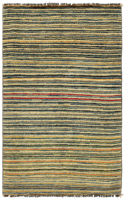 Abrash Handwoven Tribal Rug