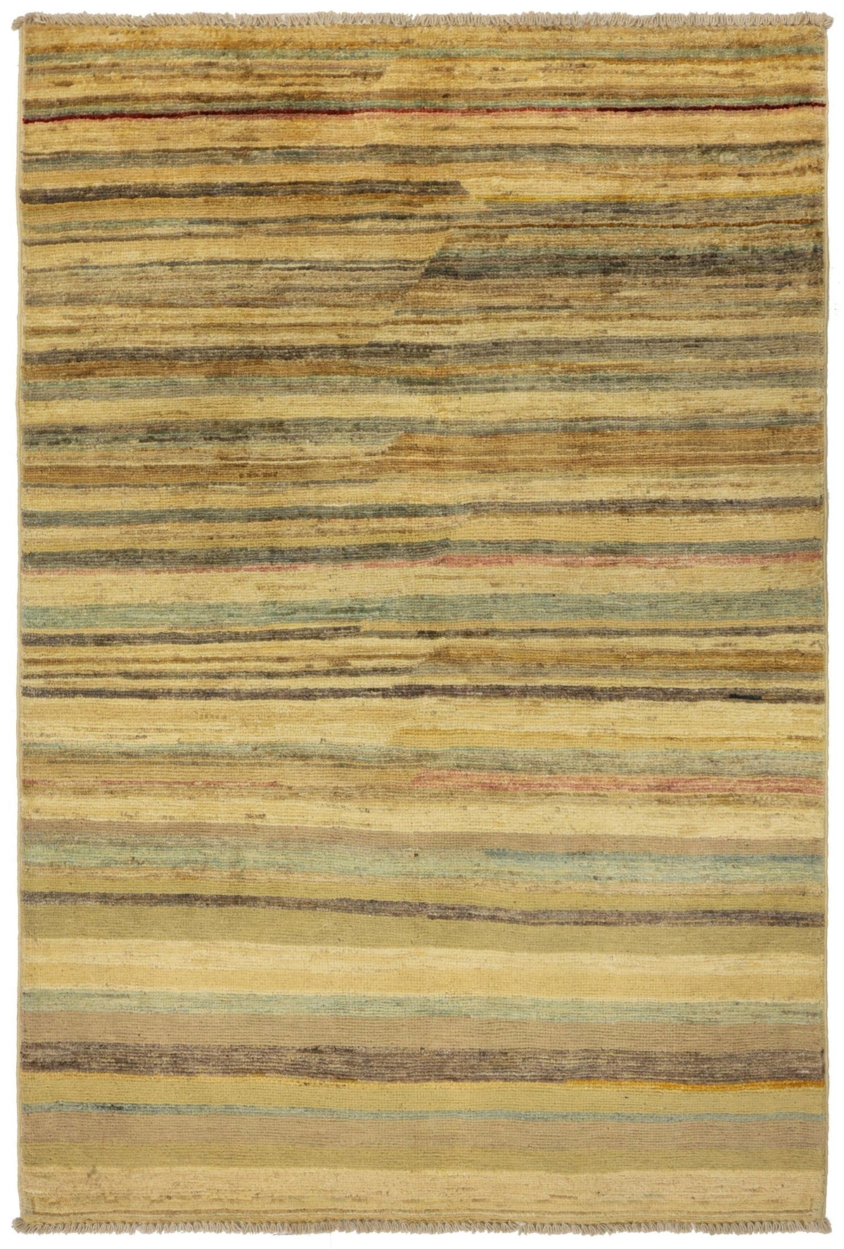 Abrash Handwoven Tribal Rug