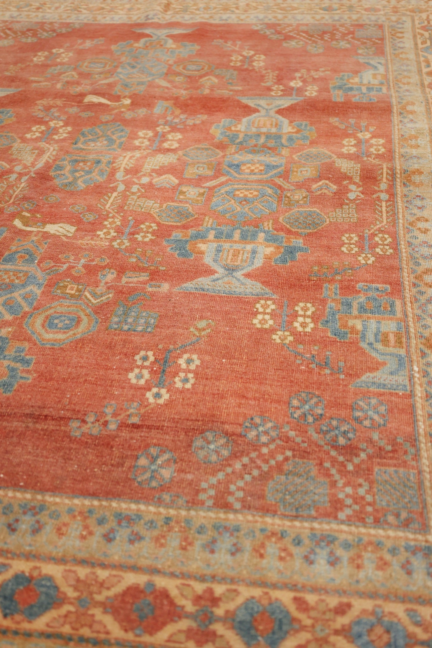 Vintage Afshar Handwoven Tribal Rug | Landry & Arcari