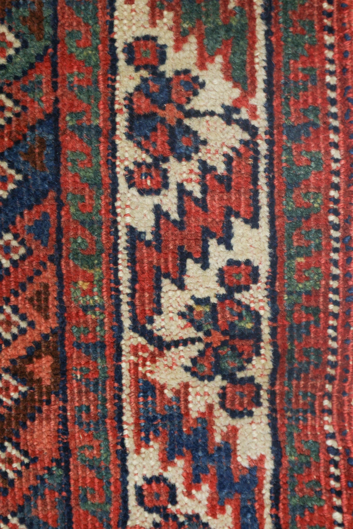 Antique Afshar Handwoven Tribal Rug, J70648