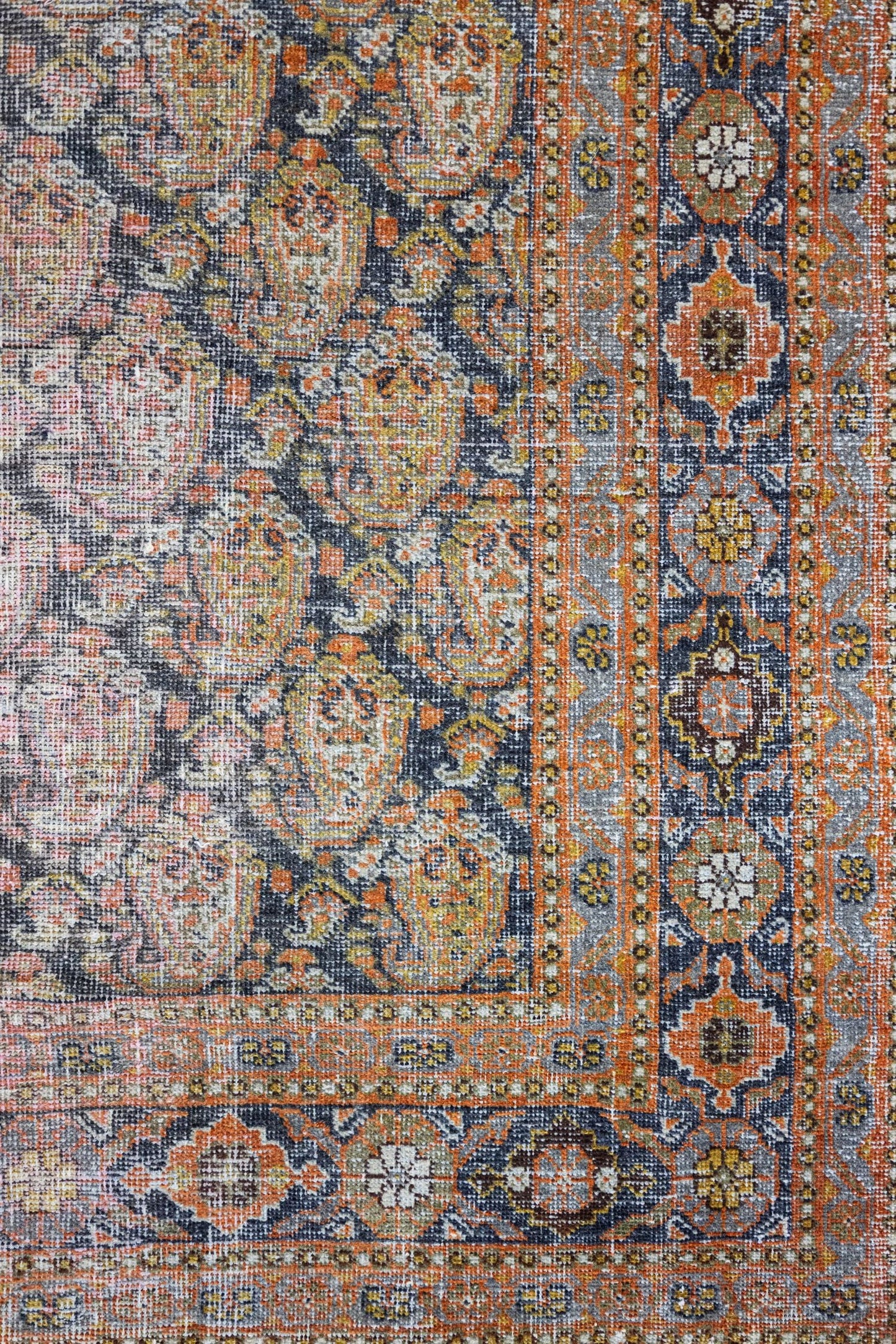 Vintage Afshar Handwoven Tribal Rug, J75314