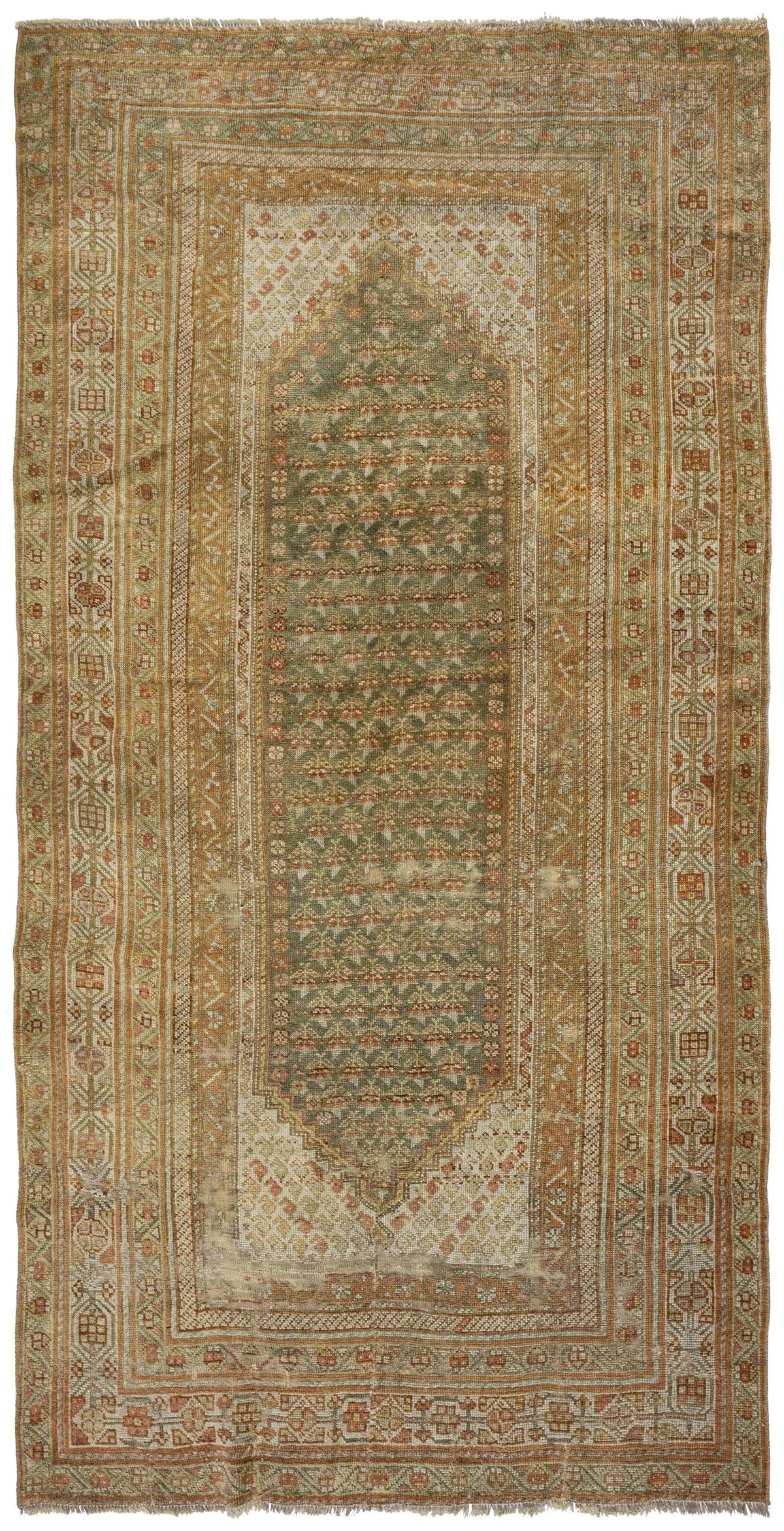 Vintage Afshar Handwoven Tribal Rug
