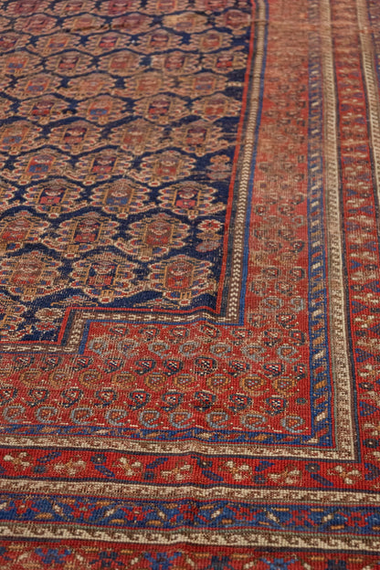 Vintage Afshar Handwoven Tribal Rug, J87173