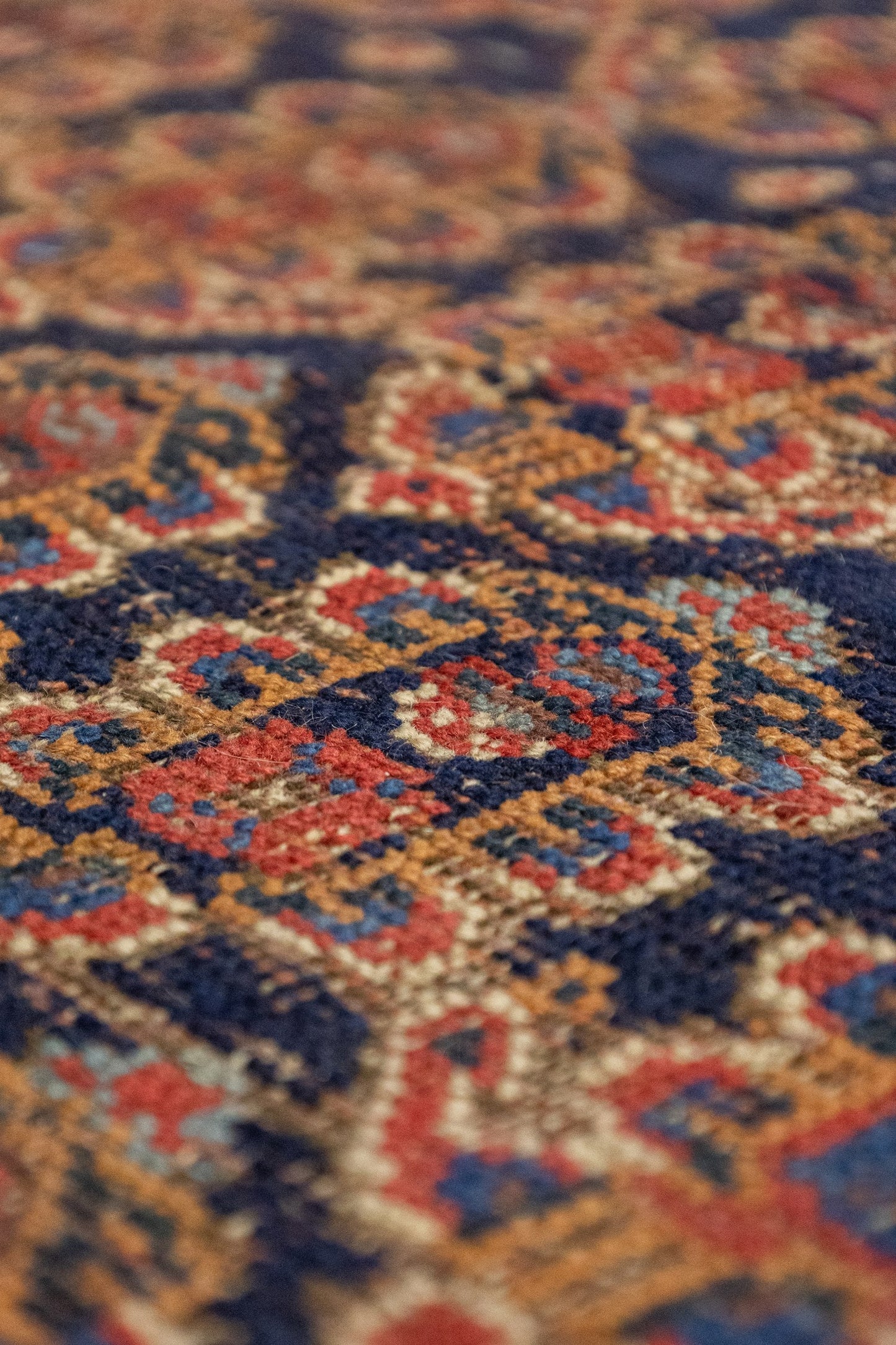 Vintage Afshar Handwoven Tribal Rug, J87173