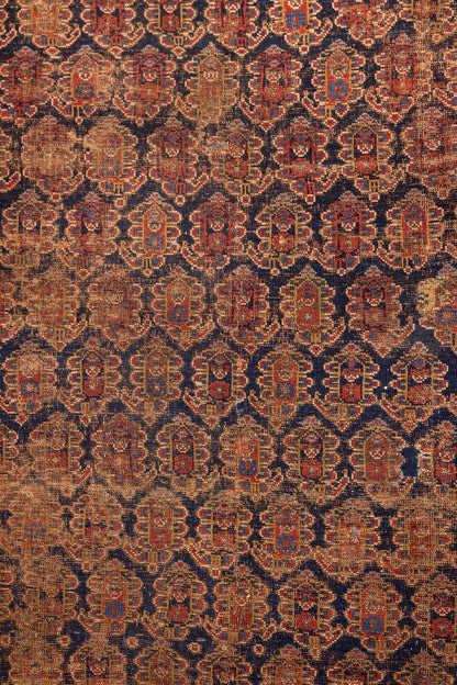 Vintage Afshar Handwoven Tribal Rug, J87173