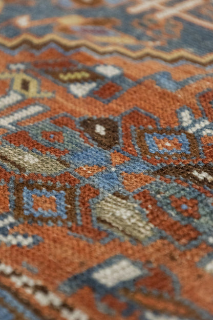 Vintage Afshar Handwoven Tribal Rug, J89129