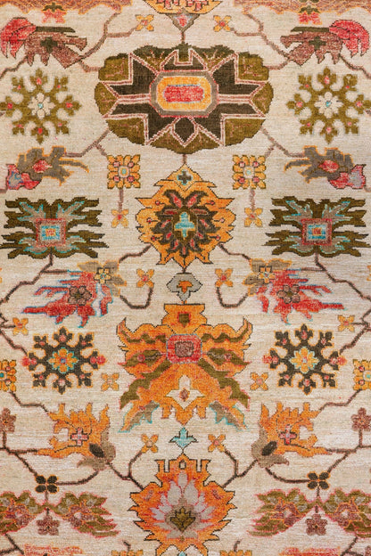 Agra Handwoven Tribal Rug, J80585