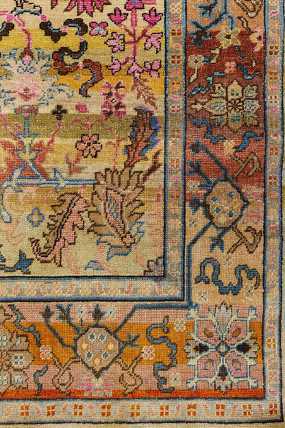 Agra Handwoven Tribal Rug, J80597