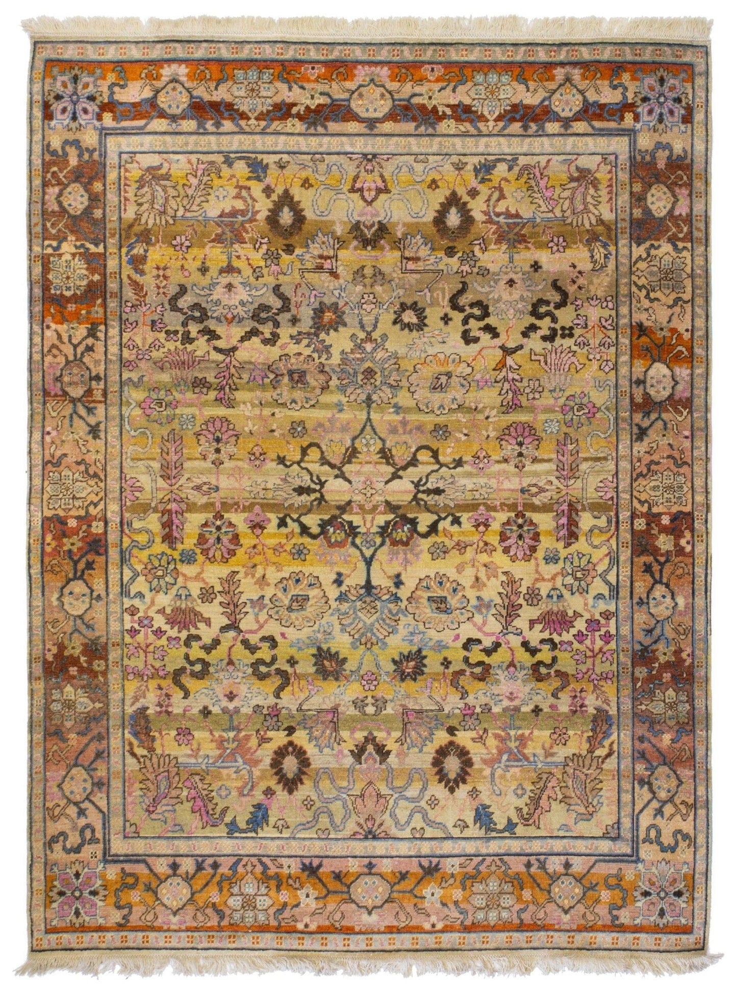 Agra Handwoven Tribal Rug