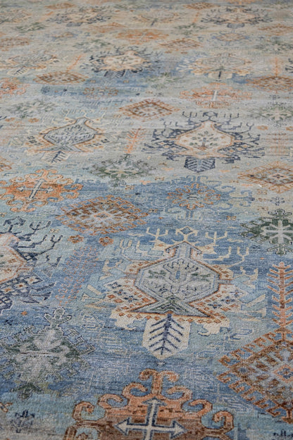 Agra Handwoven Tribal Rug, J87028