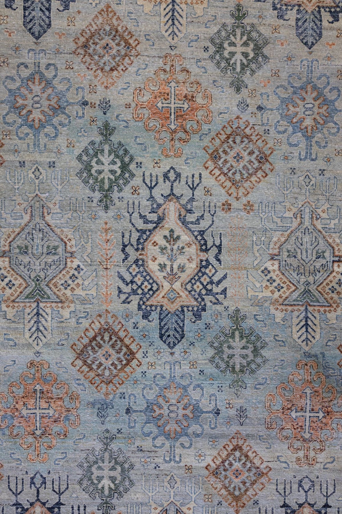 Agra Handwoven Tribal Rug, J87028