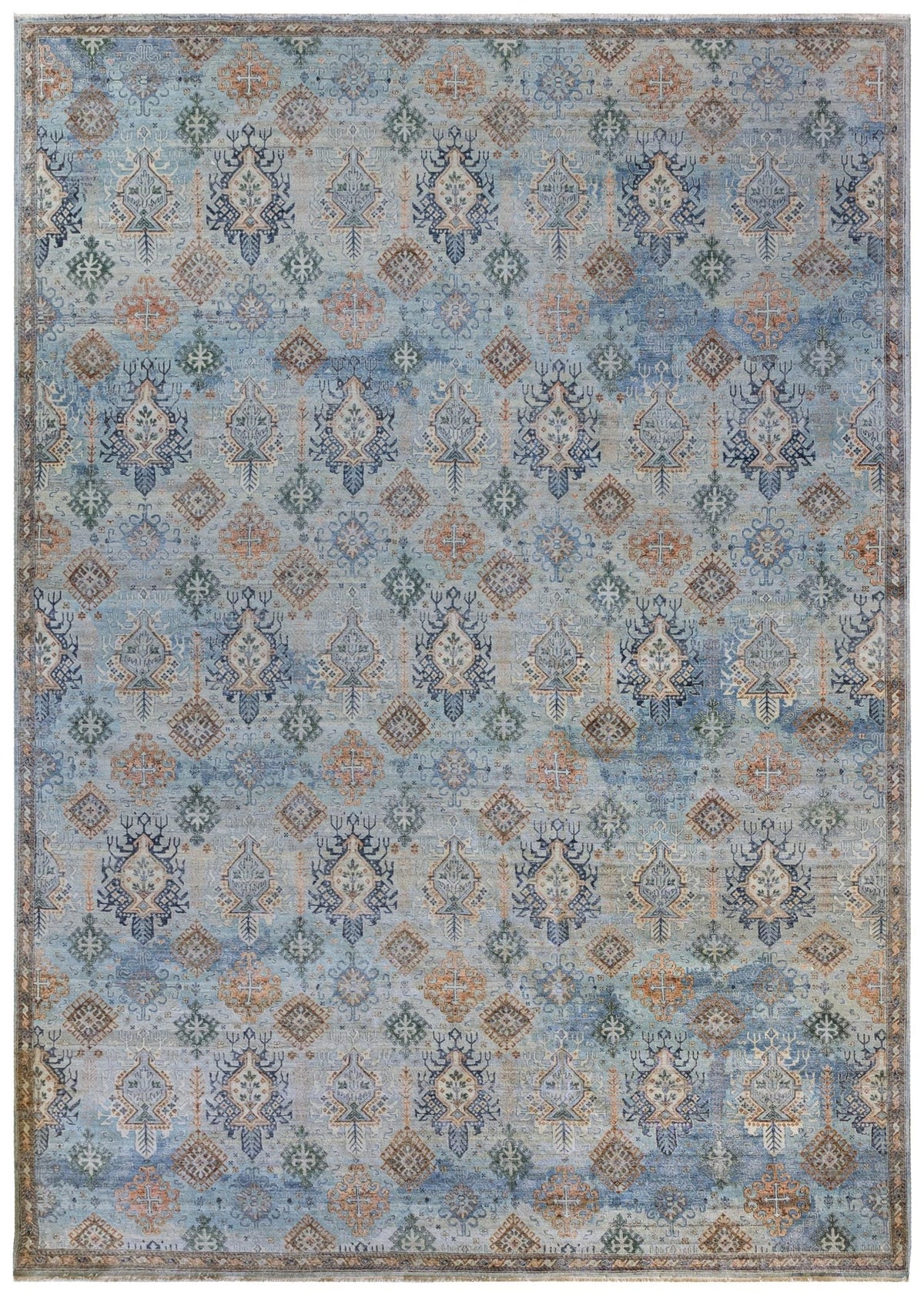 Agra Handwoven Tribal Rug