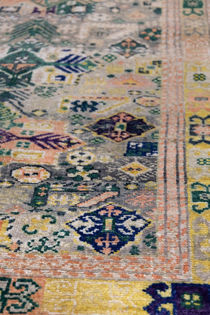 Agra Handwoven Tribal Rug, J88468