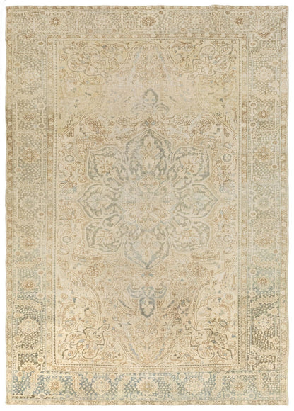 Vintage Ahar Heriz Handwoven Tribal Rug