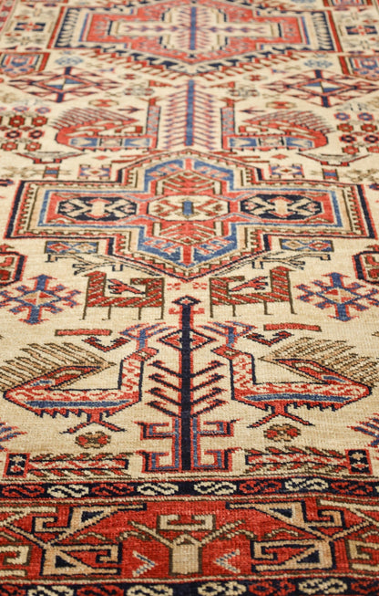 Akstafa Handwoven Tribal Rug, 77659