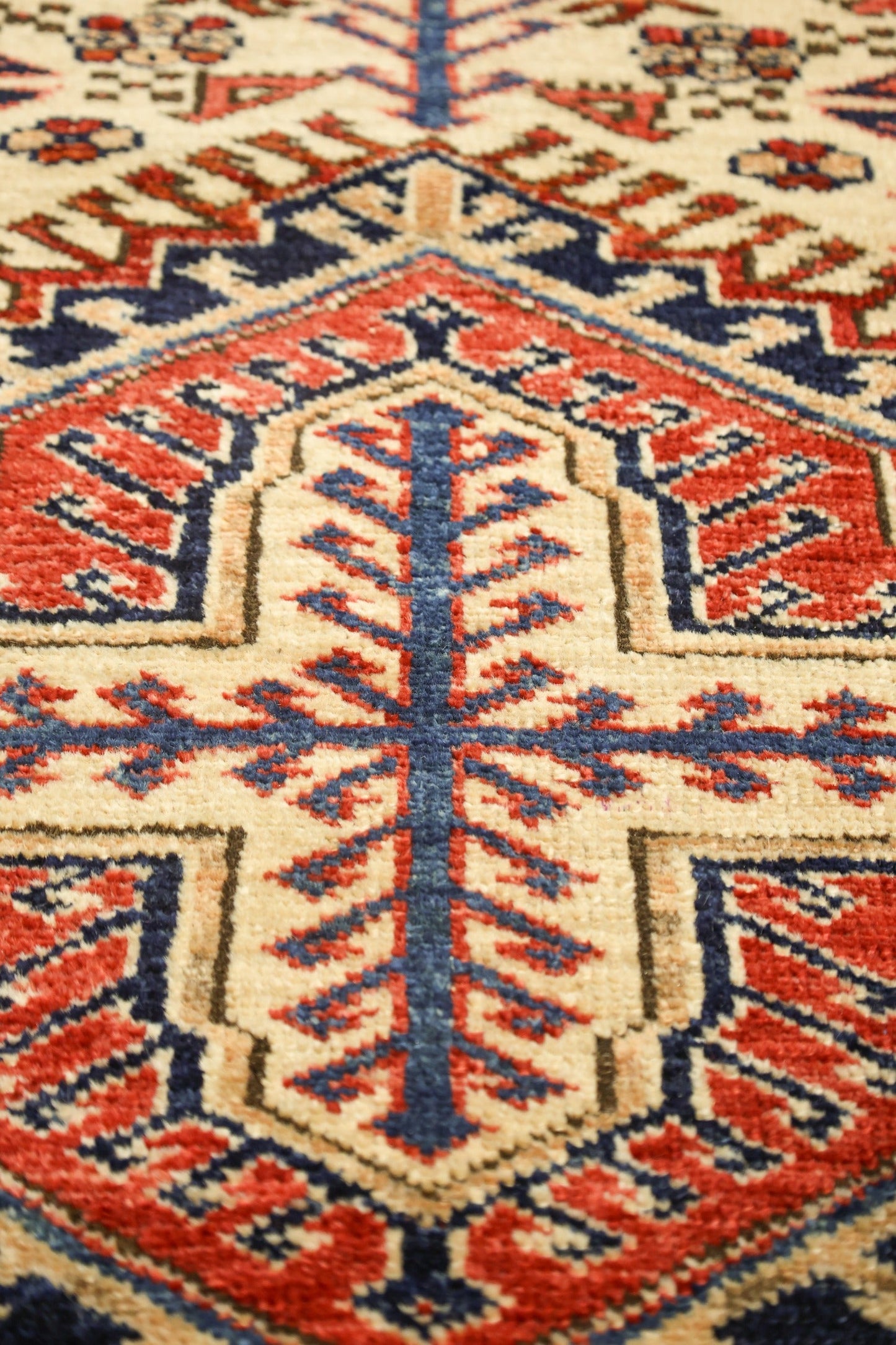 Akstafa Handwoven Tribal Rug, 77659