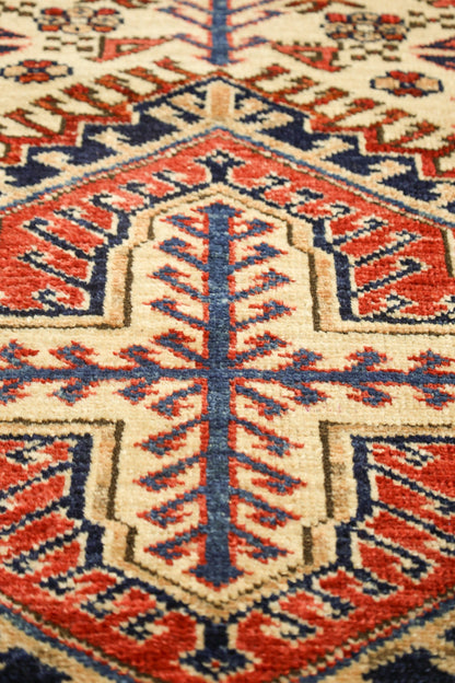 Akstafa Handwoven Tribal Rug, 77659