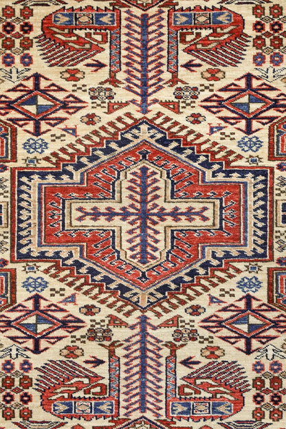 Akstafa Handwoven Tribal Rug, 77659
