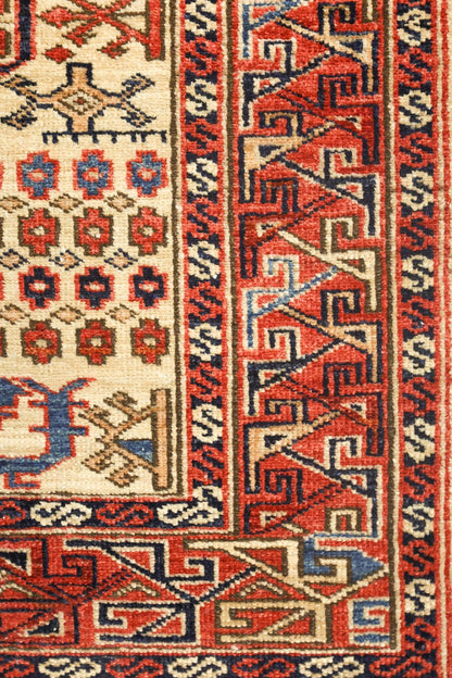 Akstafa Handwoven Tribal Rug, 77659