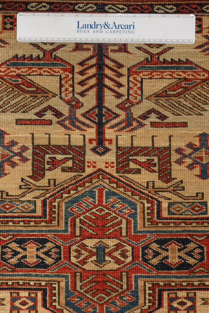 Akstafa Handwoven Tribal Rug, 77659