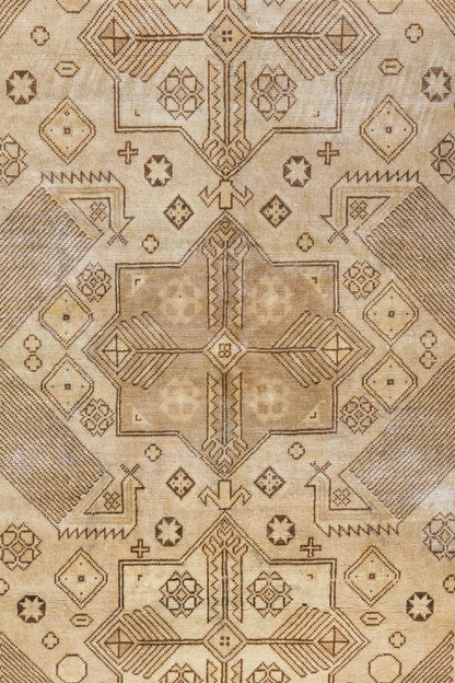 Vintage Akstafa Handwoven Tribal Rug, J79434