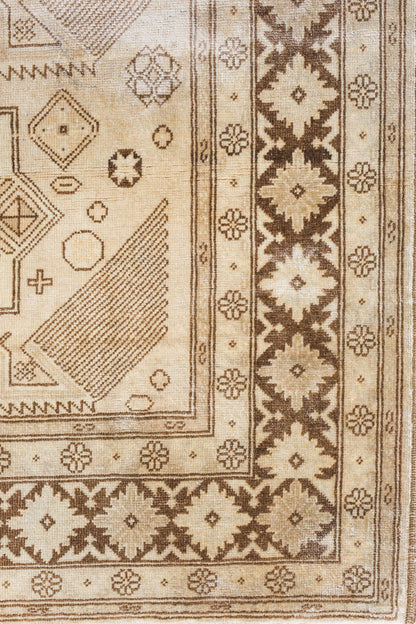 Vintage Akstafa Handwoven Tribal Rug, J79434