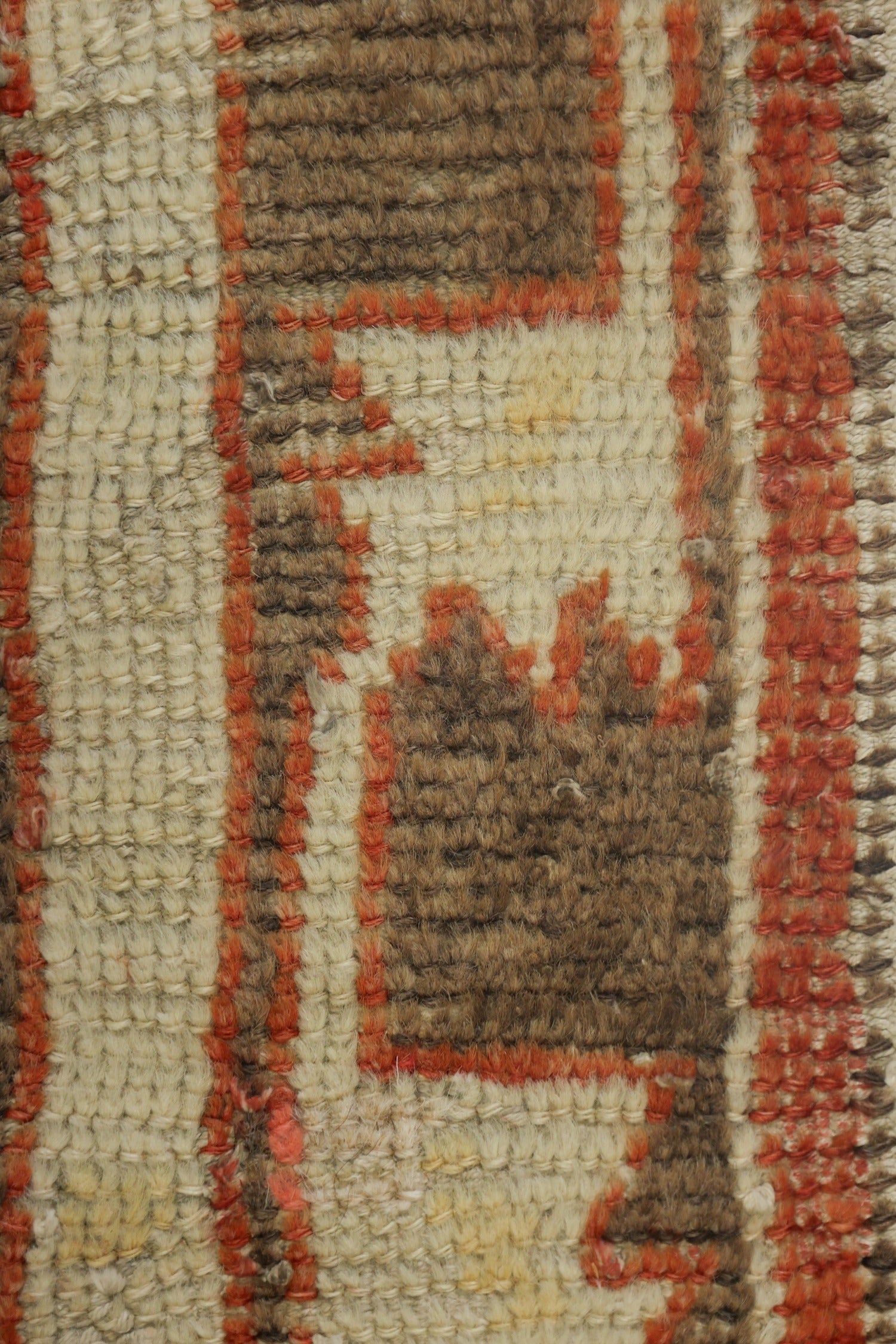 Vintage Anatolian Handwoven Tribal Rug, J70983