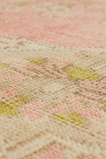 Vintage Anatolian Handwoven Tribal Rug, J72347