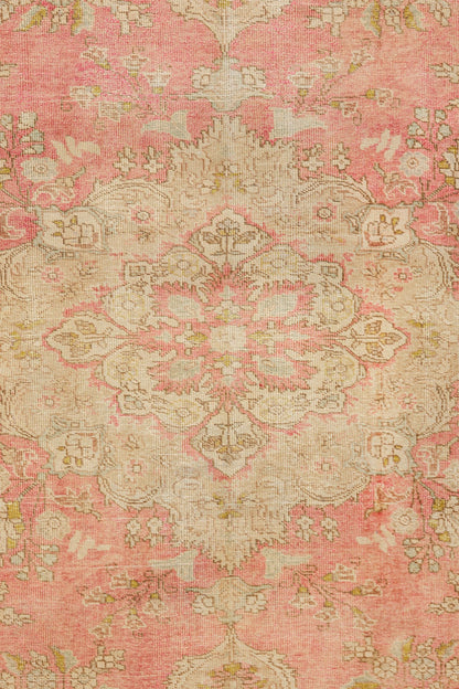 Vintage Anatolian Handwoven Tribal Rug, J72347