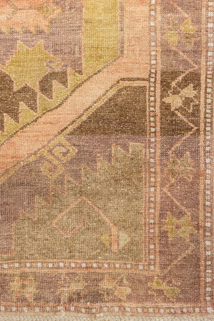 Vintage Anatolian Handwoven Tribal Rug, J87987