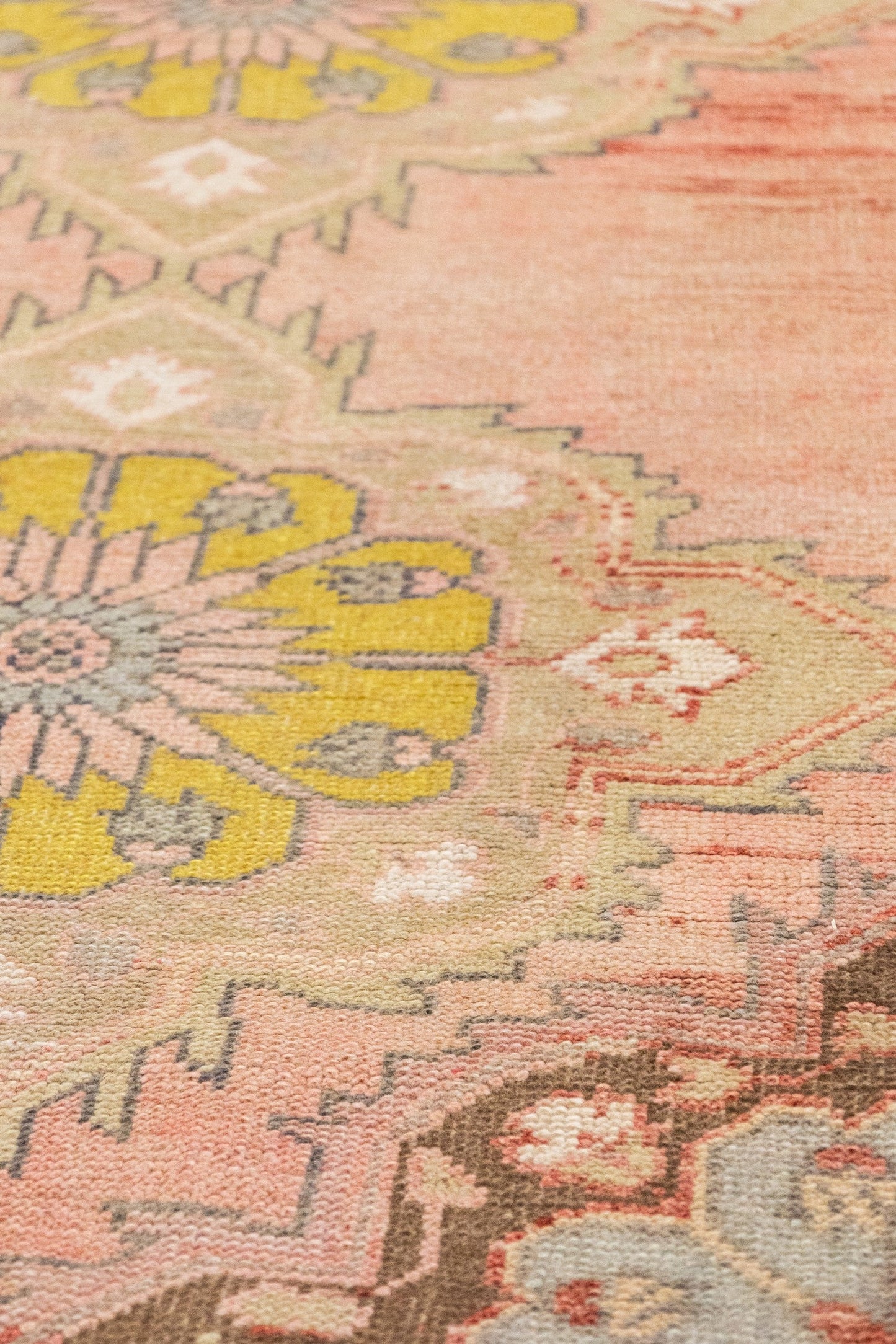 Vintage Anatolian Handwoven Tribal Rug, J87989