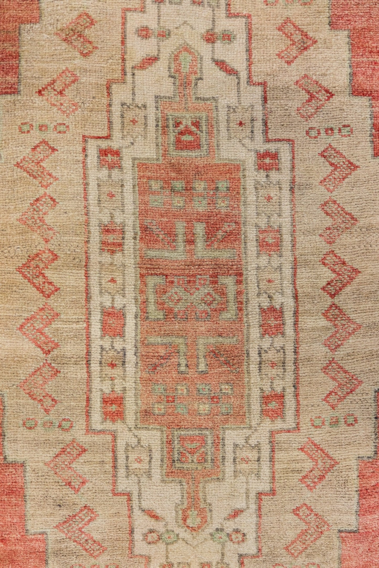Vintage Anatolian Handwoven Tribal Rug, J87991