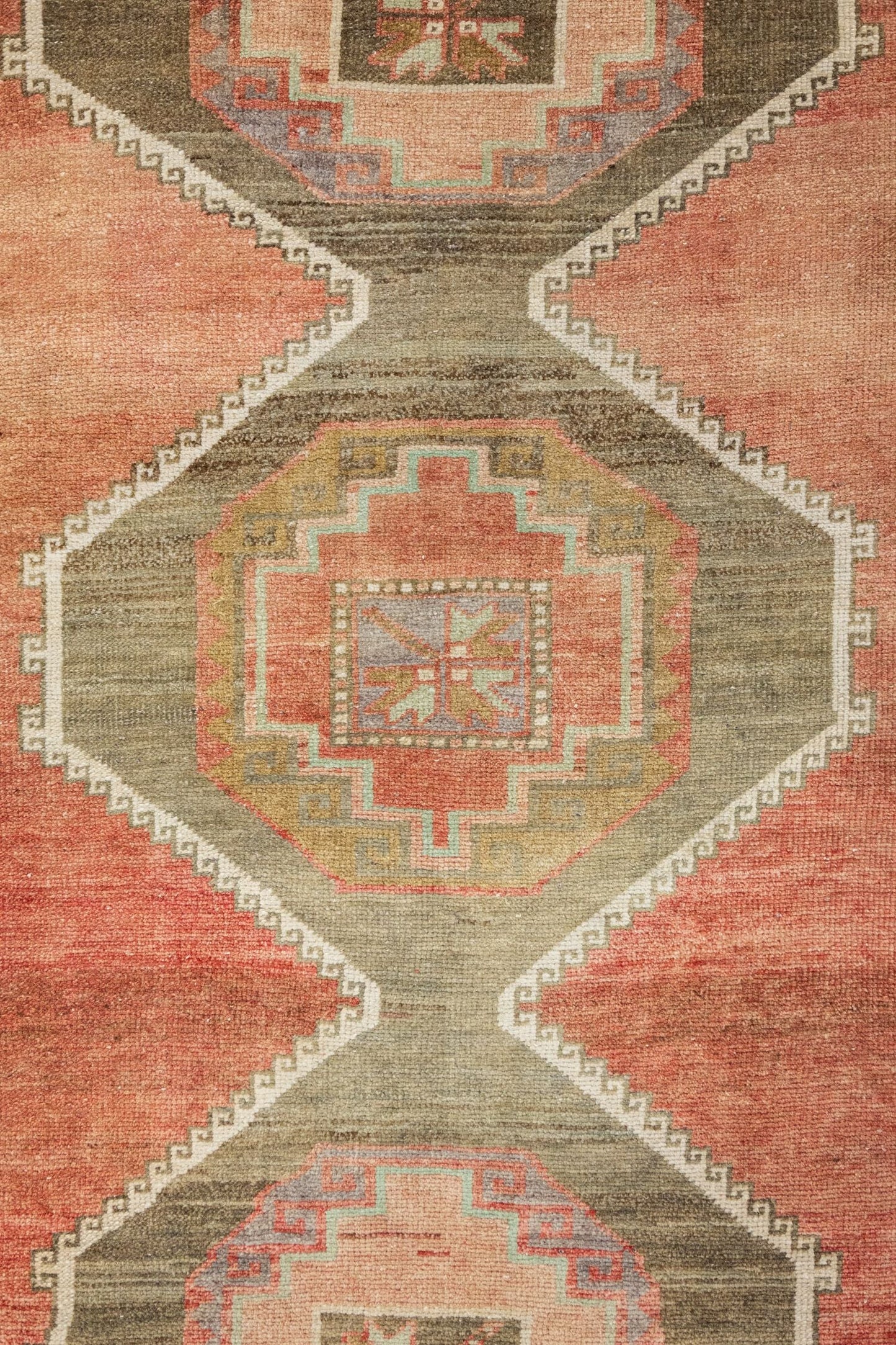 Vintage Anatolian Handwoven Tribal Rug, J87992